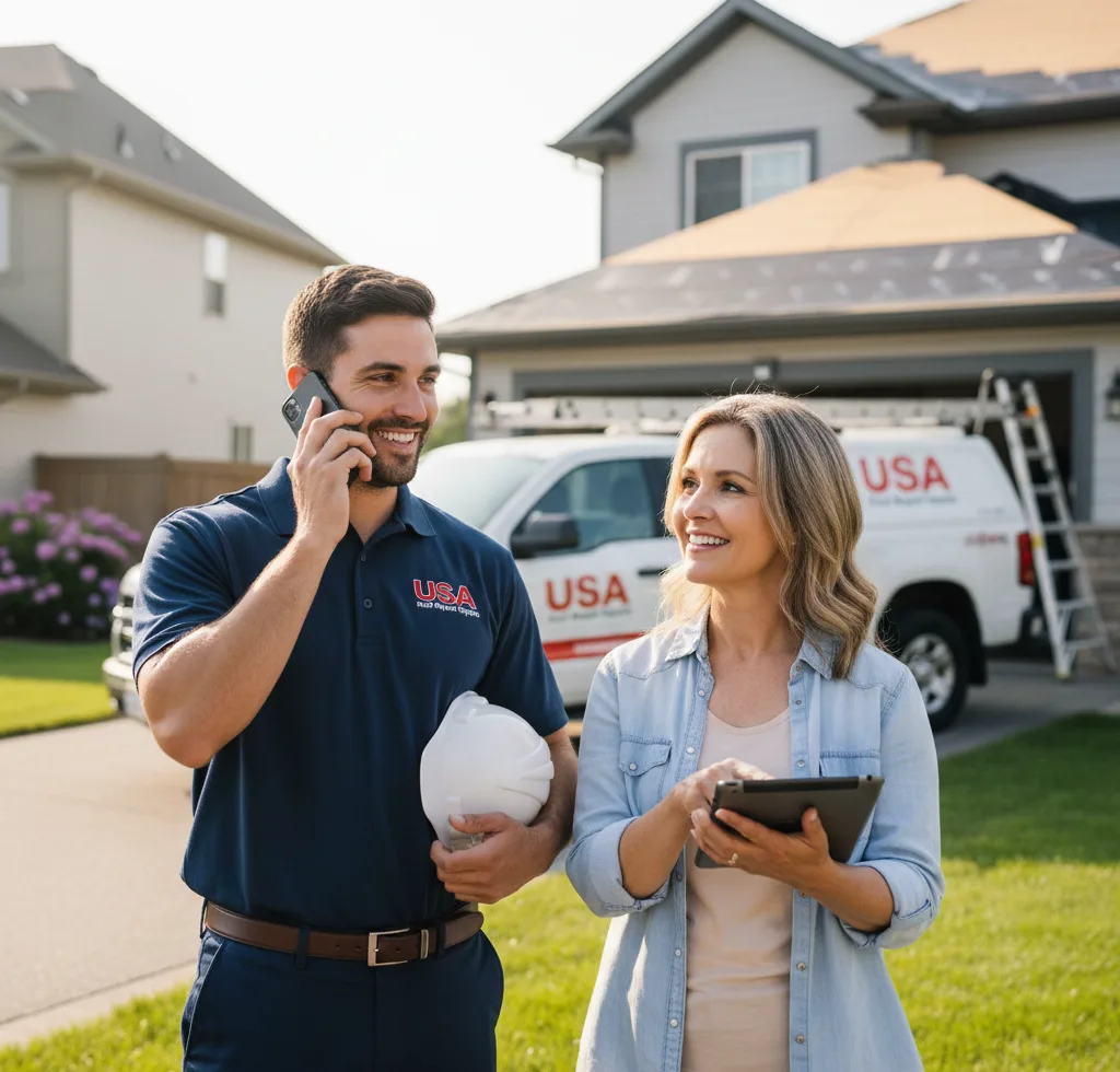 USA Roof Repair Experts customer support in Phippsburg